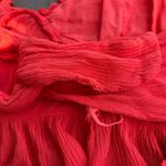 Free People  Red/ Orange Halter Top | Size S Photo 6