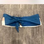 PilyQ  Blue Bandeau Bikini Top Photo 2