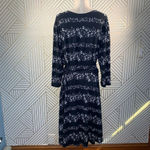 Leota Perfect Wrap Dress Soar Black Floral Print Photo 7