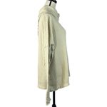 Free People Medium Thermal Top Juicy Cowl Neck Split Back Long Sleeve Stone Cold Photo 6