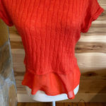 Cato ‎ coral shirt size small Photo 2