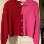 Pink And Red Sweater Photo 0