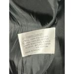 Gallery Womens Black Mid-Length Coat M Photo 2