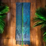 V. Fraas V. FRASS Cashmink Paisley Scarf - Made in Germany Photo 4