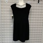 Maggy Boutique Midi Dress Size: 14p Black Size 14 Photo 2