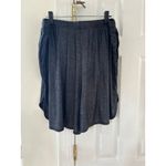 Good American Grey Silver Metallic Running Athletic Lounge Shorts Photo 3