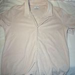 Aritzia  TNA terry cloth blush top  Photo 1