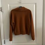 Spanx  Airessentials Tan Zip-Up Sweater Photo 3