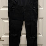 Pinkblush  Maternity Denim Jeans High Rise Distressed 27 Skinny Photo 0