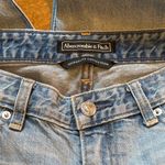 Abercrombie & Fitch Light Blue Embroidered Jeans Photo 1