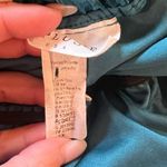 Janette Plus Teal Scrunch Texture Layered Midi Dress Size 2X Photo 2