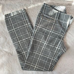 The Limited Y2K  Gray Black Plaid Trousers Size 4 Metallic Dazzle Photo 0