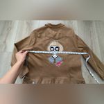 Liverpool Brown Jacket with Embroidered Graphic  LOS ANGELES. 🤎 Photo 3