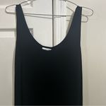 Chico's Travelers Classic Tank Style Black Maxi Dress in Size 1/Medium/8-10 Photo 4