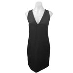 Aritzia  Babaton Black Sleeveless V-neck Mini Office Tank Sheath Dress Size 4 Photo 1