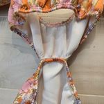 ASOS {8} Design Off Shoulder Cut Out Mini Skater Dress 70s Floral Print Photo 9