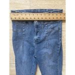 We The Free  Jeans 29 Twenty-Nine Blue High Rise Flares, No Pockets,‎ Button fly Photo 2