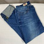 Lolo Denim Design Classic Skinny Crop with Embellished Cuff Junior Size 11 Photo 77