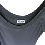 Splendid  Classic Scoop Neck Ribbed Tank in Black Size XS Photo 5