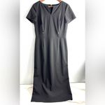 Preston & York  6 Workwear Fitted Black Midi Dress - Funeral Photo 12
