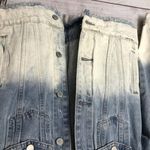 BLANK NYC NEW Raw Hem Dip Dye Jean Jacket XS Photo 3