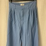 Abercrombie & Fitch  Linen Blend Trouser Light Blue Pants Size Medium Photo 1