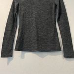 EXPRESS Heather Gray Lightweight Knit Turtleneck Sweater Long Sleeve Size XS Photo 4