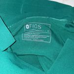 FIGS Hunter Green Inala Slim Scrub Top Photo 5