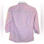 Duck head  Women’s Pink/White Striped Button Down Shirt - Size Medium Photo 2