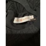 Tory Burch Black Floral Short Sleeve Knee Length Dress Photo 5