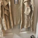 Universal Threads NWT Universal Thread Cream/ivory Ruffle Open Cardigan Small Photo 6