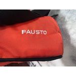 The North Face  Messenger Laptop Bag Orange Black Shoulder Bag w/ FAUSTO Embroid Photo 9