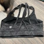 Lululemon Athletica Charcoal Patterned Bra Photo 1