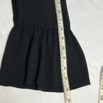 Karl Lagerfeld ‎ Paris Womens Small Ruffled Dress Shirt Black Photo 7