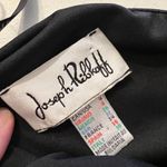 Joseph Ribkoff  Blackc & White Polka Dot Mod One Shoulder Dress Size 4 Photo 5