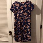 Pink Blush Floral Maternity Sleeveless Dress Size Large Photo 3