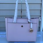 Michael Kors  Powder Blush Maisie Tote 3 In 1 Large Leather Purse Photo 2