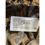 A New Day A‎ New Day Brown Cheetah Flowy Shorts Pleated Pockets Elastic/ Tie Size Small Photo 6
