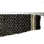 Ralph Lauren Country Black Cream Sweater Women Large Hand Knit Wool Silk Vintage Photo 11