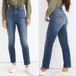 Madewell NEW Curvy Stovepipe Jeans in Dearham Wash, 26 Photo 2