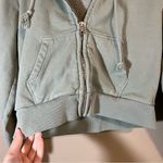 Brandy Melville ✨ John Galt Women’s Sage Green Gray Hoodie Photo 2