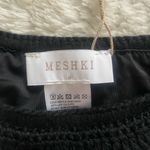 Meshki NWT  Valencia Rose Contrast Crochet Bikini Bottom Photo 5