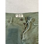 Free People  Loving Good Vibrations Cut Off Shorts Green Women's 29 Photo 1