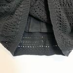 Crochet Mini Dress‎ Black Photo 5