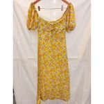 Faithfull the Brand Faithful The Brand Agathe‎ Garden Floral Midi Dress US 6 Romantic Fall Floral Photo 2