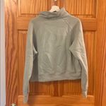 Boutique Brand Size Medium 1/4 Zip Blue Pullover Athleisure Sweatshirt Photo 4