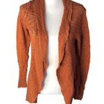 Roxy Ribbed Loose Knit Long Sleeve Open Front Cardigan Sweate Photo 70