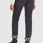 Eddie Bauer Women's Boyfriend Flannel Lined GorpCore Outdoor Jeans 14 Photo 1