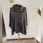 Calvin Klein  gray black cowl neck tunic size S/M 55% cotton Photo 8