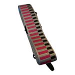 Adjustable Woven Crossbody Strap Pink, Silver & Black NWOT Pink Photo 1